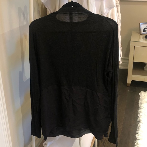 Aritzia Wilfred Layered Silk Top